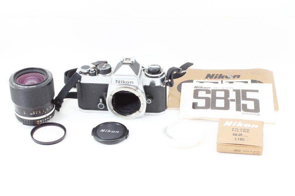 ジャンク Nikon ニコン FE SERIES E 36-72/3.5 一眼レフ フィルム