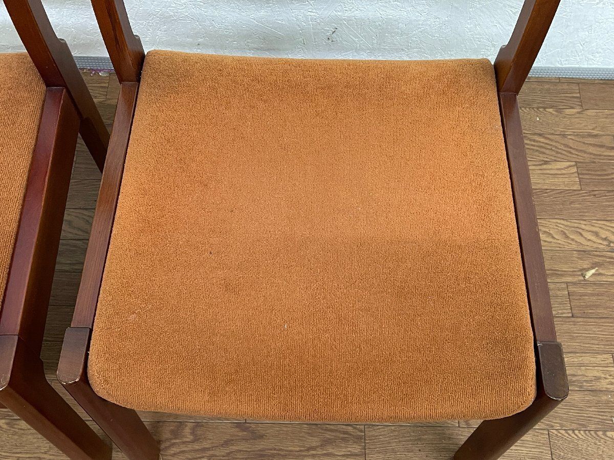 ○希少 天童木工 ブラジリアンローズウッド ダイニングチェア 2脚