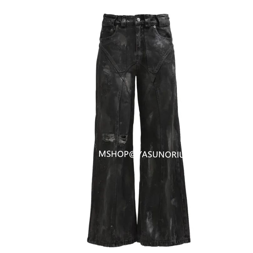 NO/FAITH STUDIOS ATELIER DUNE DENIM / BLK USED CONCRETE S