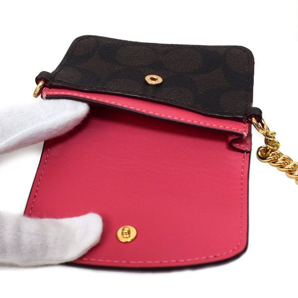   2WAY コインポーチ付き クロスボディ ハンドバッグ COACH コーチ 新作 バック 2way ショルダーバッグ ファクトリー