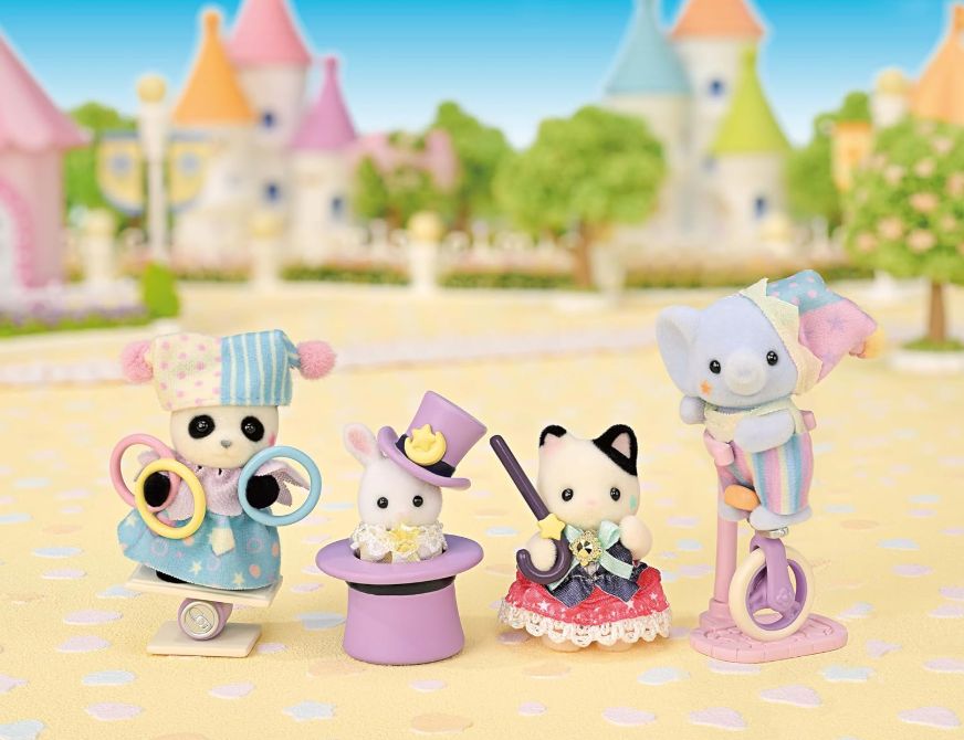 シルバニアファミリー 人形 【 赤ちゃんドリームショータイムセット