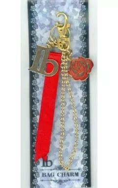 Ib イヴ バッグチャーム イヴ＆バラ 中古】キーホルダー・マスコット(キャラクター) イヴ＆バラ バッグ
