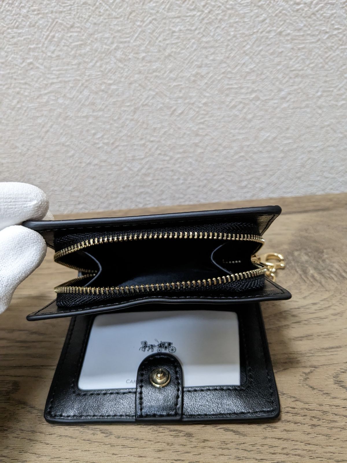 ☆新品未使用☆ COACH×PEANUTS ウッドストック 折りたたみ財布 - メルカリ