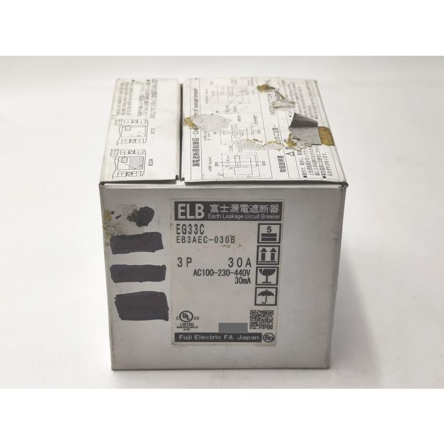 インボイス対応 箱マジック書込 箱いたみよごれあり 未使用 富士電機 EG33C 3P 30A