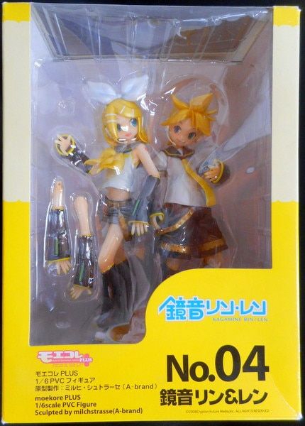 ボークス モエコレPLUS ボーカロイド 鏡音リンu0026レン 1/6 PVC
