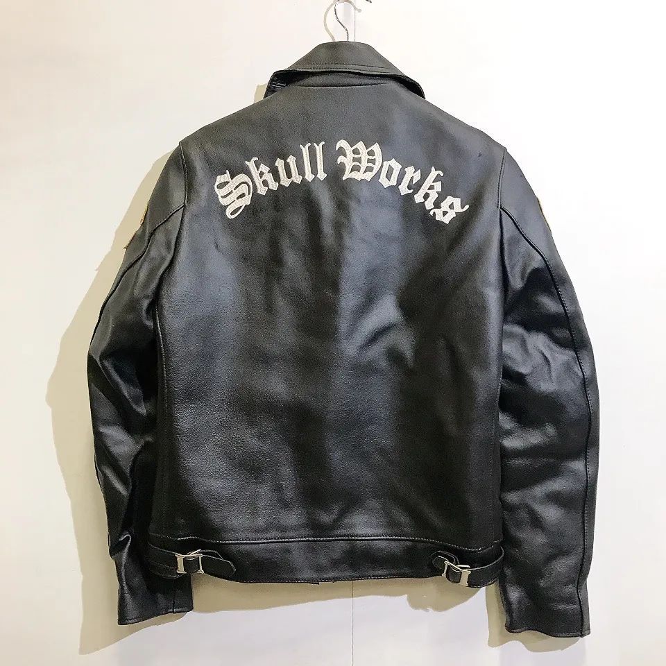 Skull Works スカルワークス ライダース ジャケット シングル 本