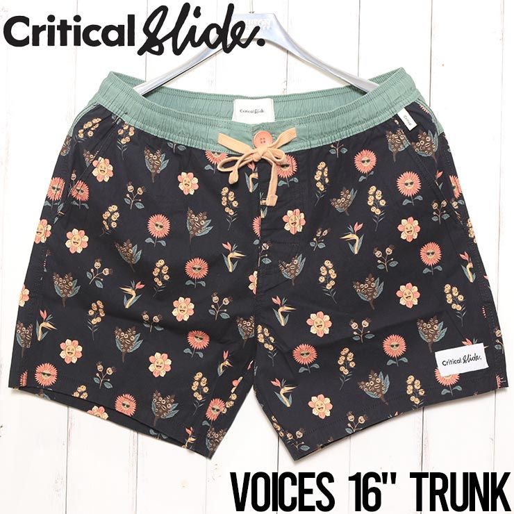 ボードショーツ サーフパンツ Critical Slide クリティカルスライド TCSS ティーシーエスエス VOICES 16 TRUNK BS24093