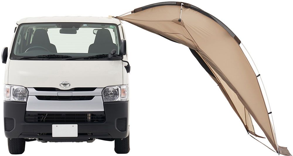 ロゴス LOGOS アウトドア Tradcanvas ハイタイプカーサイドオーニング