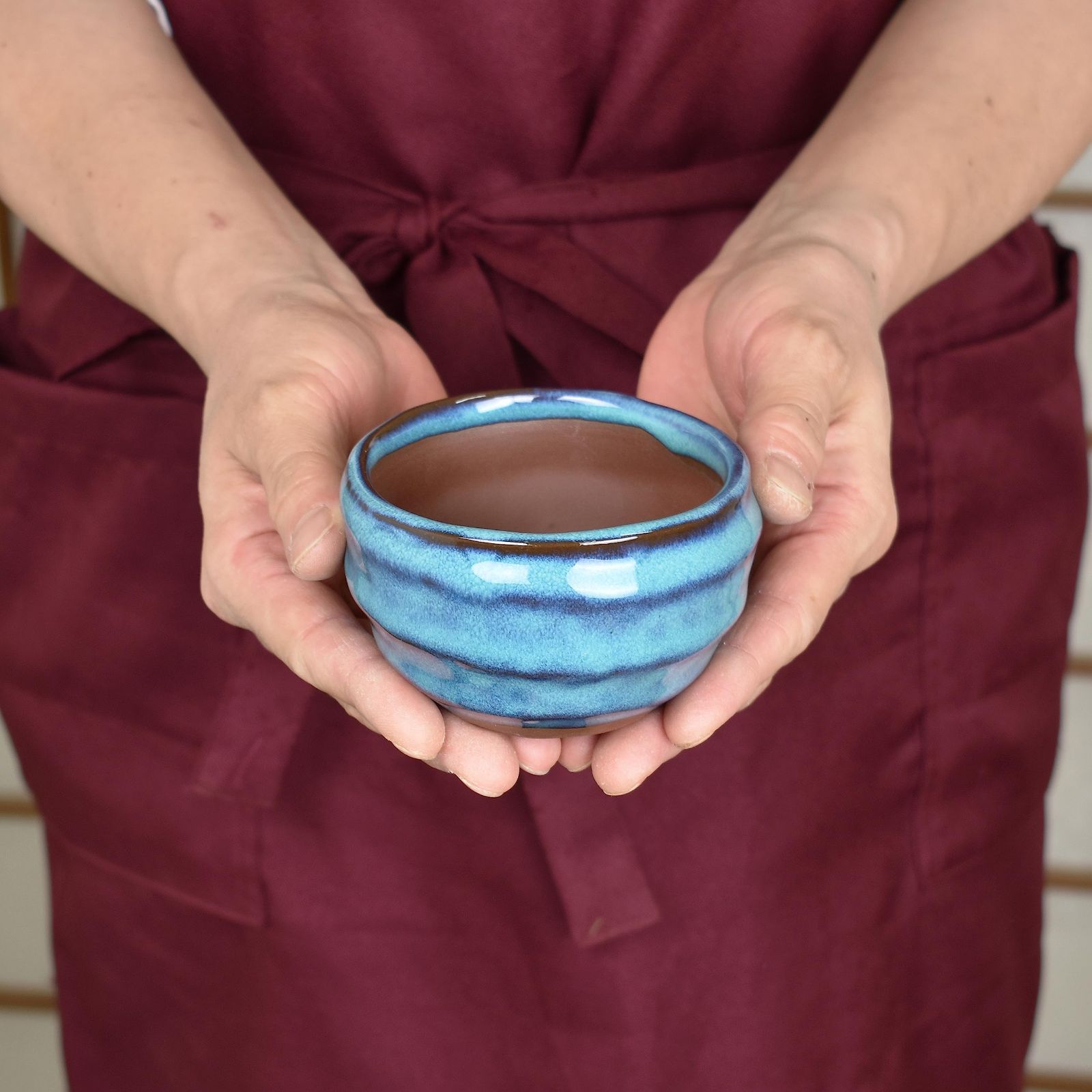 鉢 盆栽鉢 陶器 （鉢 盆栽鉢 陶器 山秋 寝かせる）