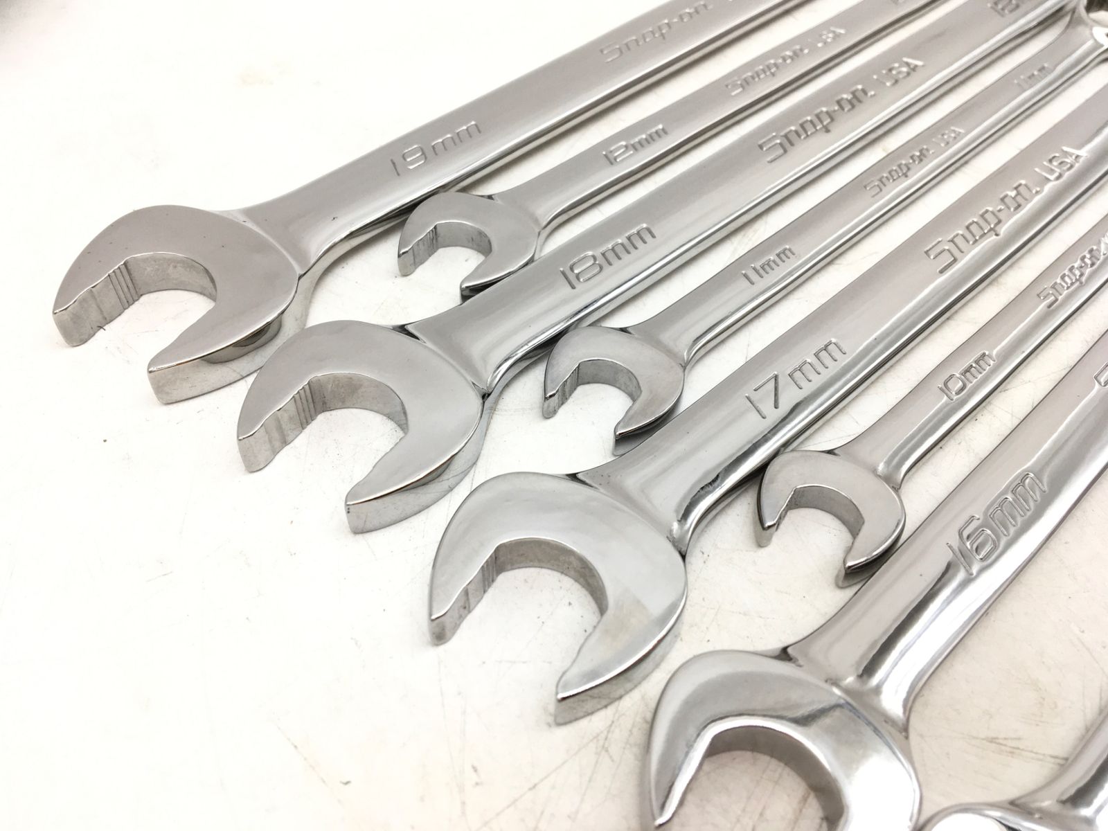 品 〇Snap-on スナップオン コンビネーションレンチセット 9本セット SOEXM 10~18mm ITCCGSTJFJJI エコツール小牧インター店 M02