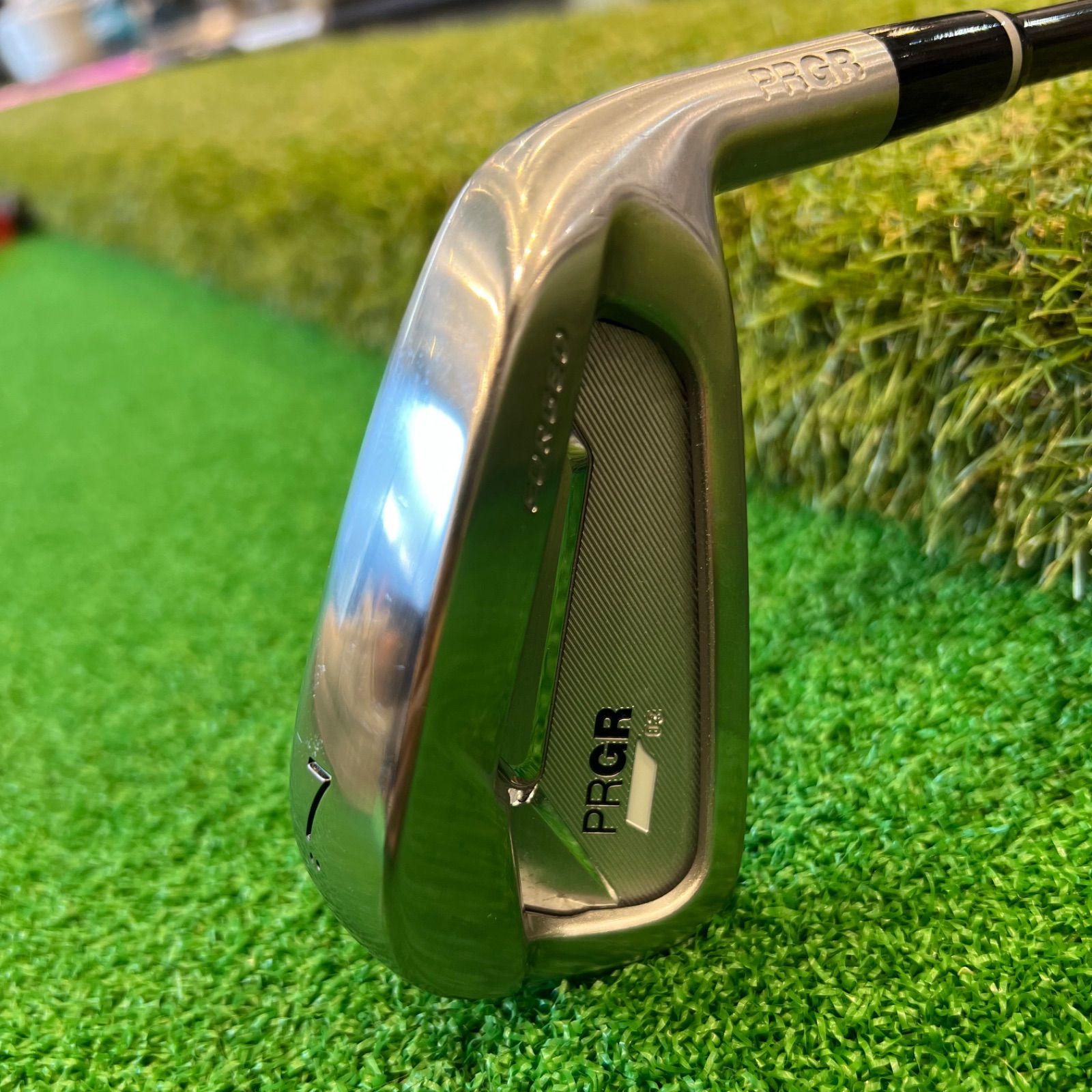 美品 PRGR 03 FORGED 7番単品アイアン 2022年 カーボンSR PRGR 03アイアン #7 カーボンSR PRGR - 美品 PRGR 03 FORGED 7番