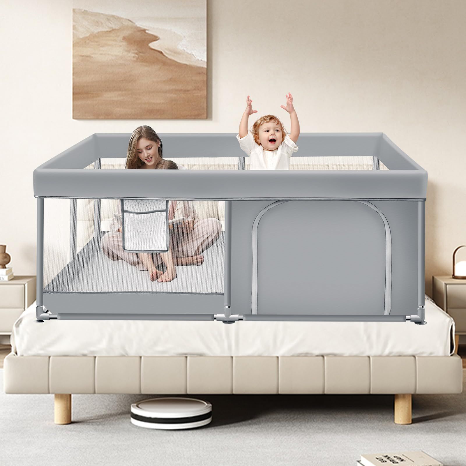 遊び用のサークル 持ち運び便利