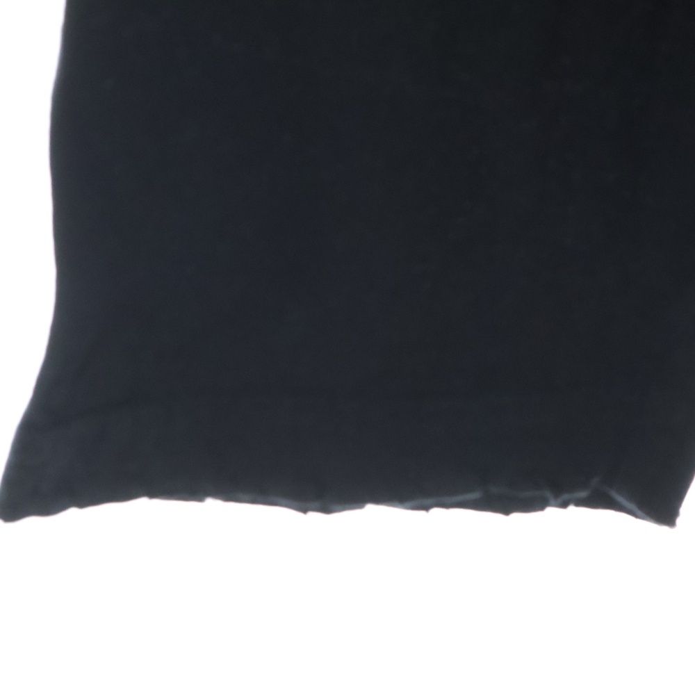 BALENCIAGA (バレンシアガ) ダメージ加工 ロゴ刺繍 長袖Tシャツ