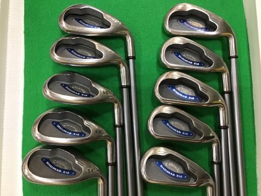 キャロウェイ STEELHEAD X-16 10S アイアンセット IR JV 60i SERIES フレックスR メンズ 男性用 右利き 右用 Dランク ゴルフクラブ