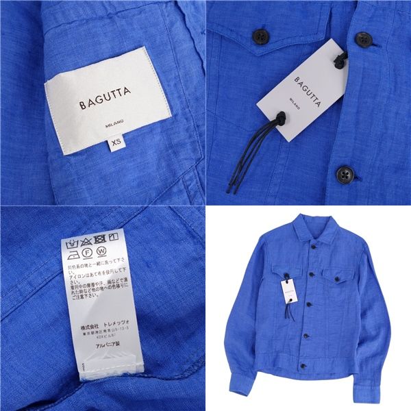 未使用 バグッタ BAGUTTA シャツ ジャケット トラッカー ロング