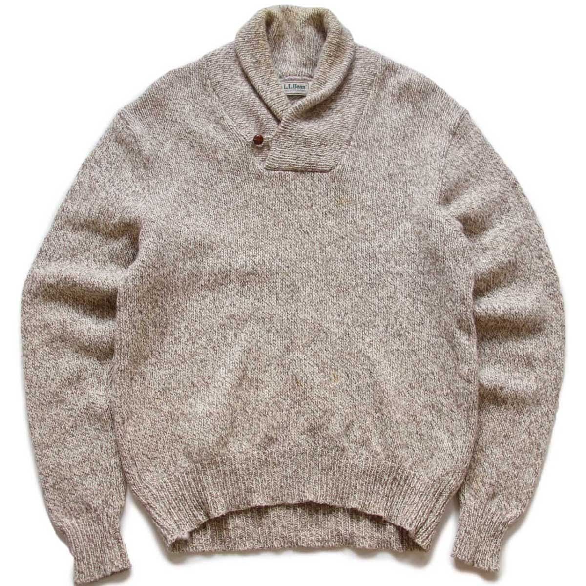 L.L.Bean - 80s USA製 エルエルビーン ショールカラー ウール ニット セーター XLの通販 by 古着 ヴィンテージ ショップ  ロングハイズ's shop｜エルエルビーンならラクマ
