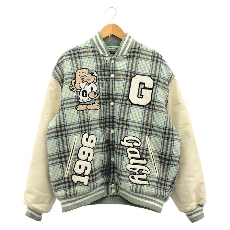 GALFY チェック柄スタジャン サイズ中型犬(L) 124007[91]