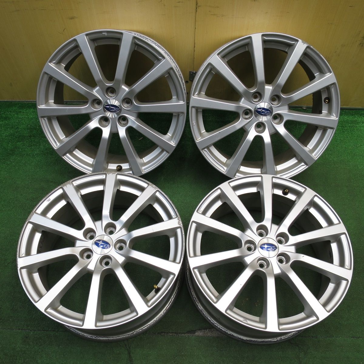 4本価格 スバル BM9 レガシィ 純正 ホイール 17インチ 17×7.5J レガシー PCD100|5H 5043004KKホ