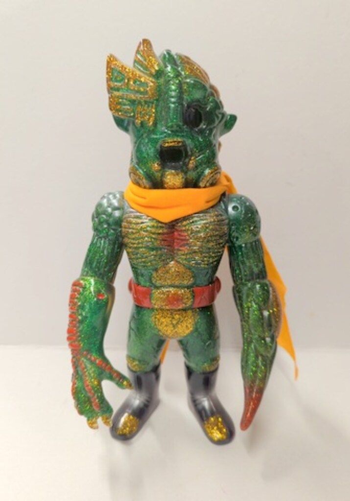 REALHEAD シカマァク　シカ魔シン　クリアグリーン REALHEAD/シカマァク シカ魔シン クリアグリーンラメ成型 - メルカリ