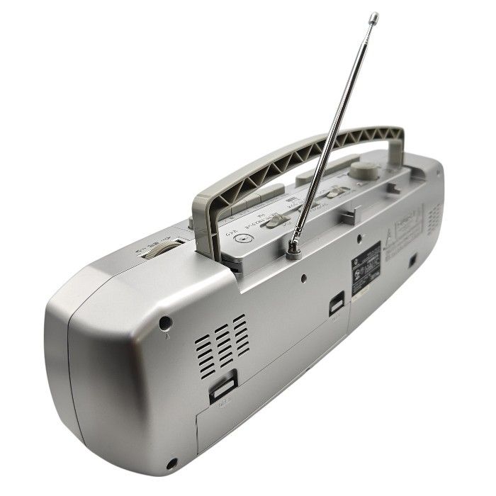 KOIZUMI コイズミ SOUNDLOOK ダブルラジカセ SAD-1230/S 中古 送料無料