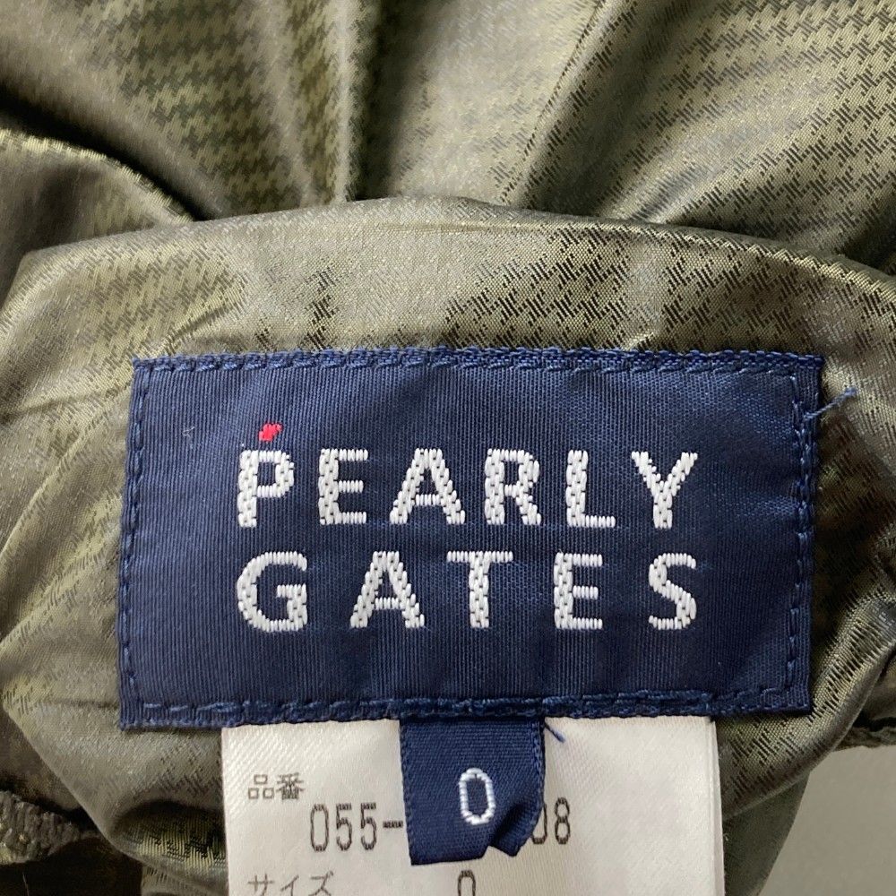 パーリーゲイツ 迷彩柄 ベスト リバーシブル ニット