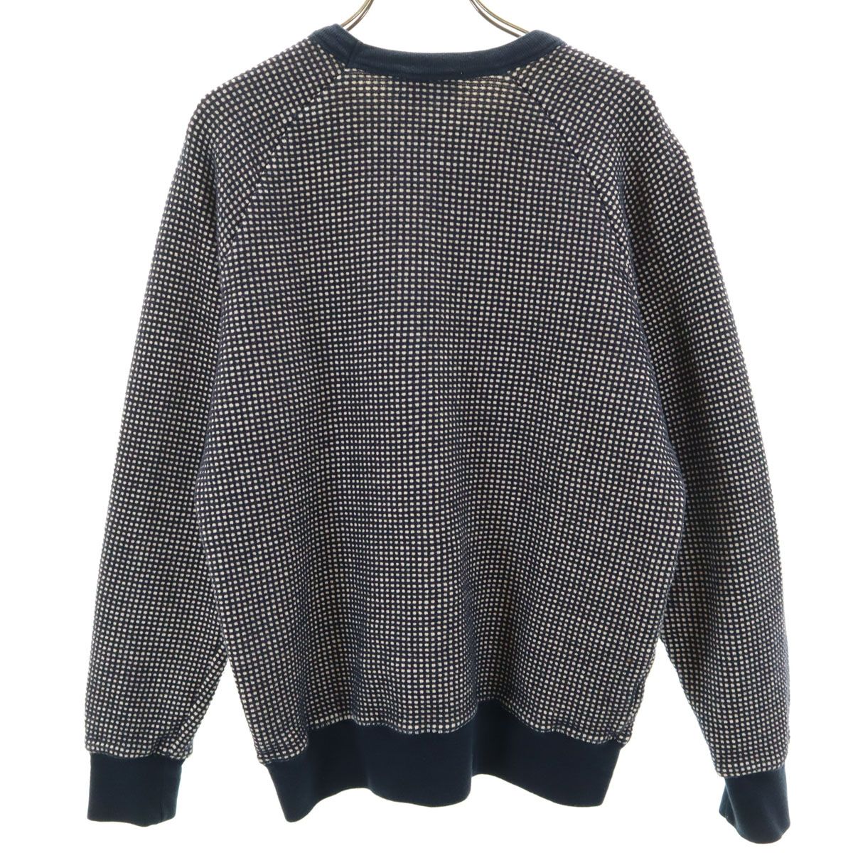 MAISON KITSUNE メゾンキツネ ポルトガル製 長袖 ワッフル ニット XS 