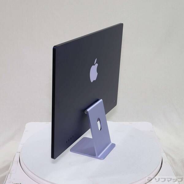 〔 品〕 iMac 24-inch Mid-2021 Z130 Apple M1 8コアCPU_8コアGPU 8GB SSD256GB パープル 〔15.7 Sequoia〕 258