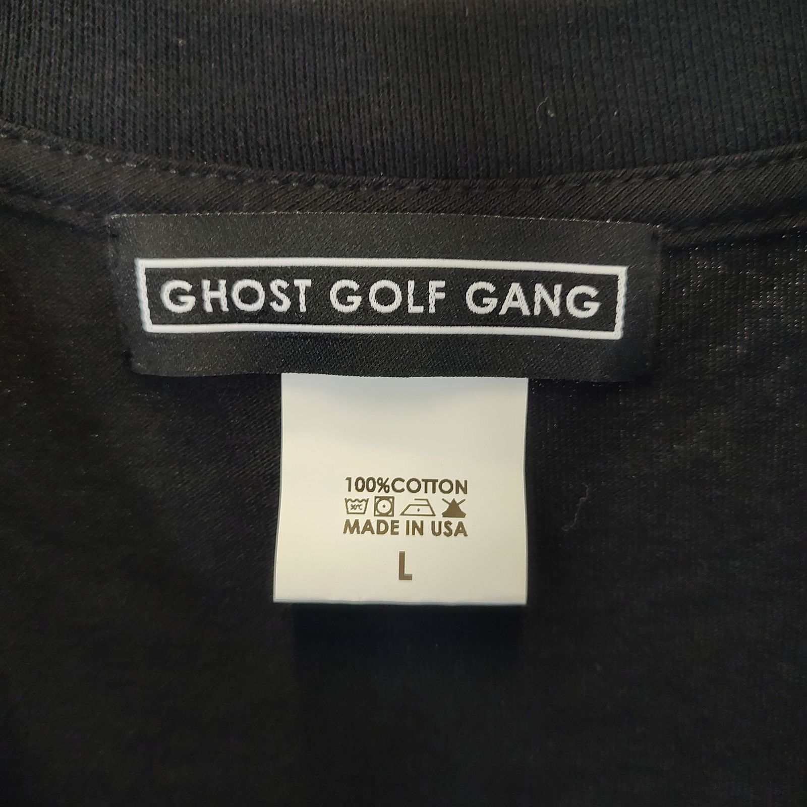 GHOST GOLF GANGゴーストゴルフギャング新品未使用タグ有り GHOST GOLF GANG ゴースト ゴルフ ギャング 半袖 クルーネック T