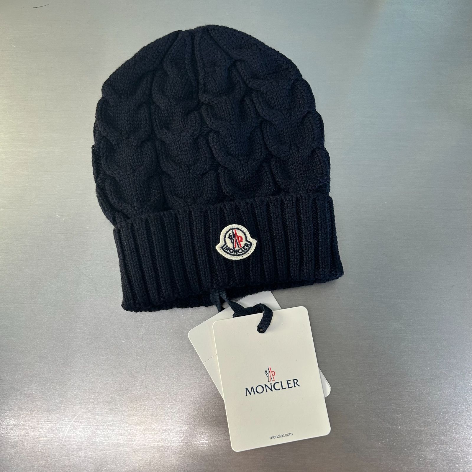 新品】MONCLER KID'S モンクレール キッズ ニット帽 ニットキャップ