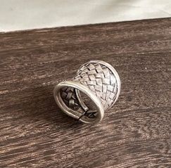 シルバーリング カレンシルバー カレン族 ハンドメイド