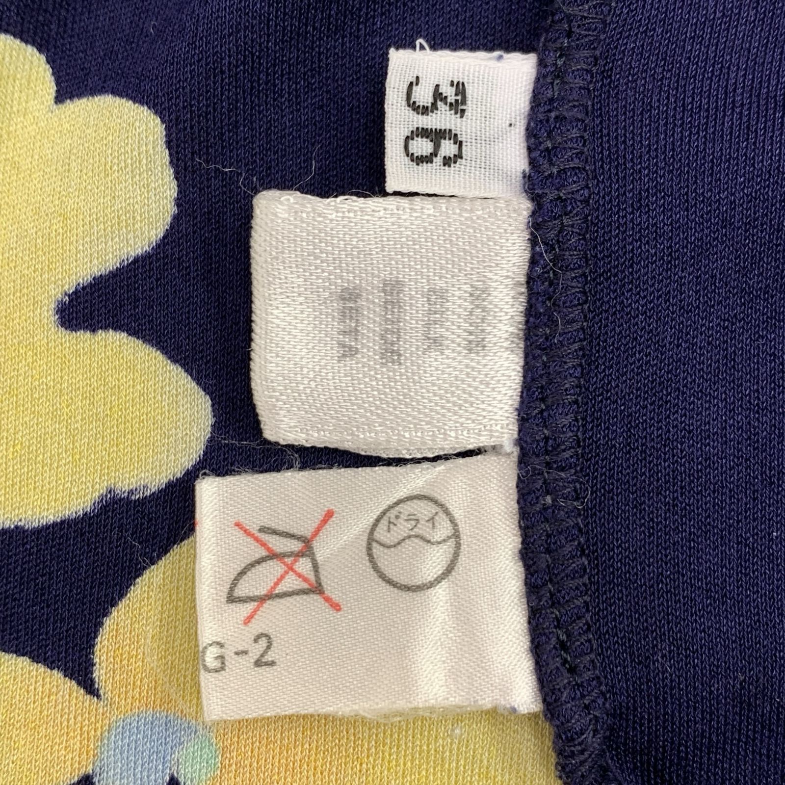 LEONARD PARIS レオナール シルクプリントTシャツ インポート
