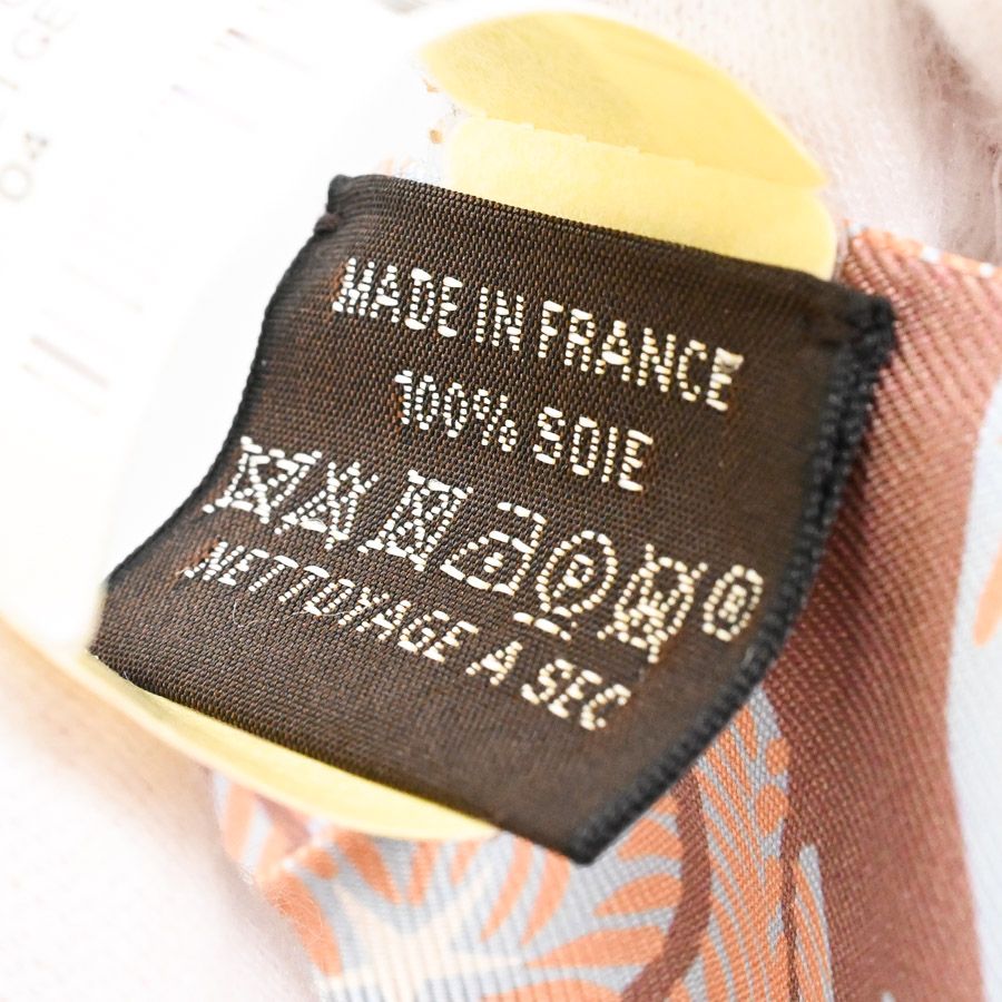 エルメス Hermes 2024春夏新作 ツイリー 《鐙・リミックス》黒 HERMES