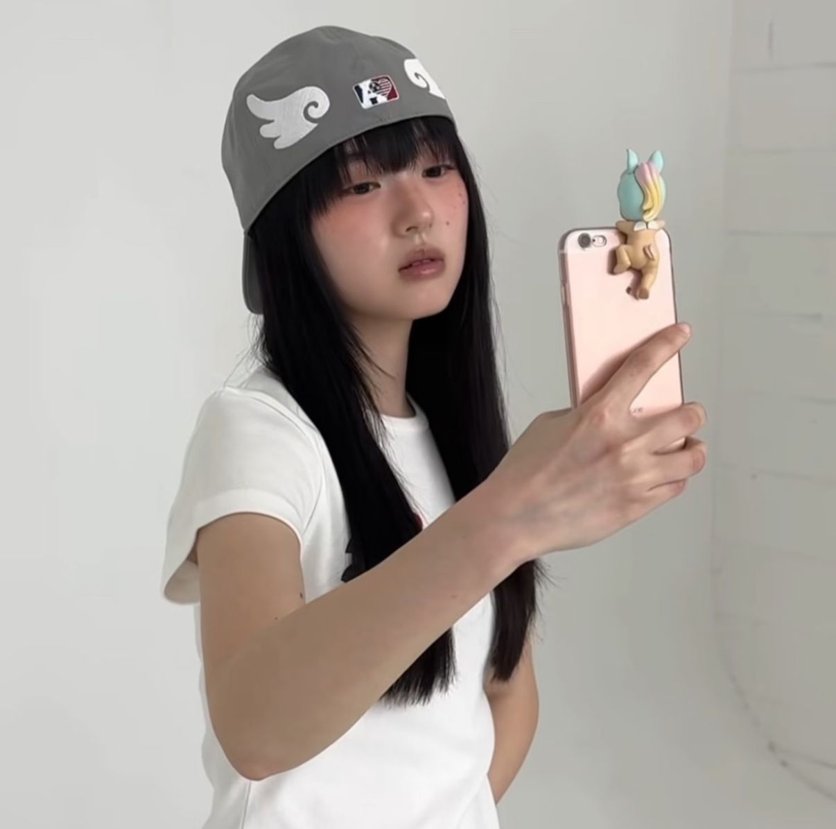 aeae AE SYMBOL ANGEL WING CAP gray 翌日発送 8月下旬お届けアイテム】AE SYMBOL ANGEL WING CAP [GREY
