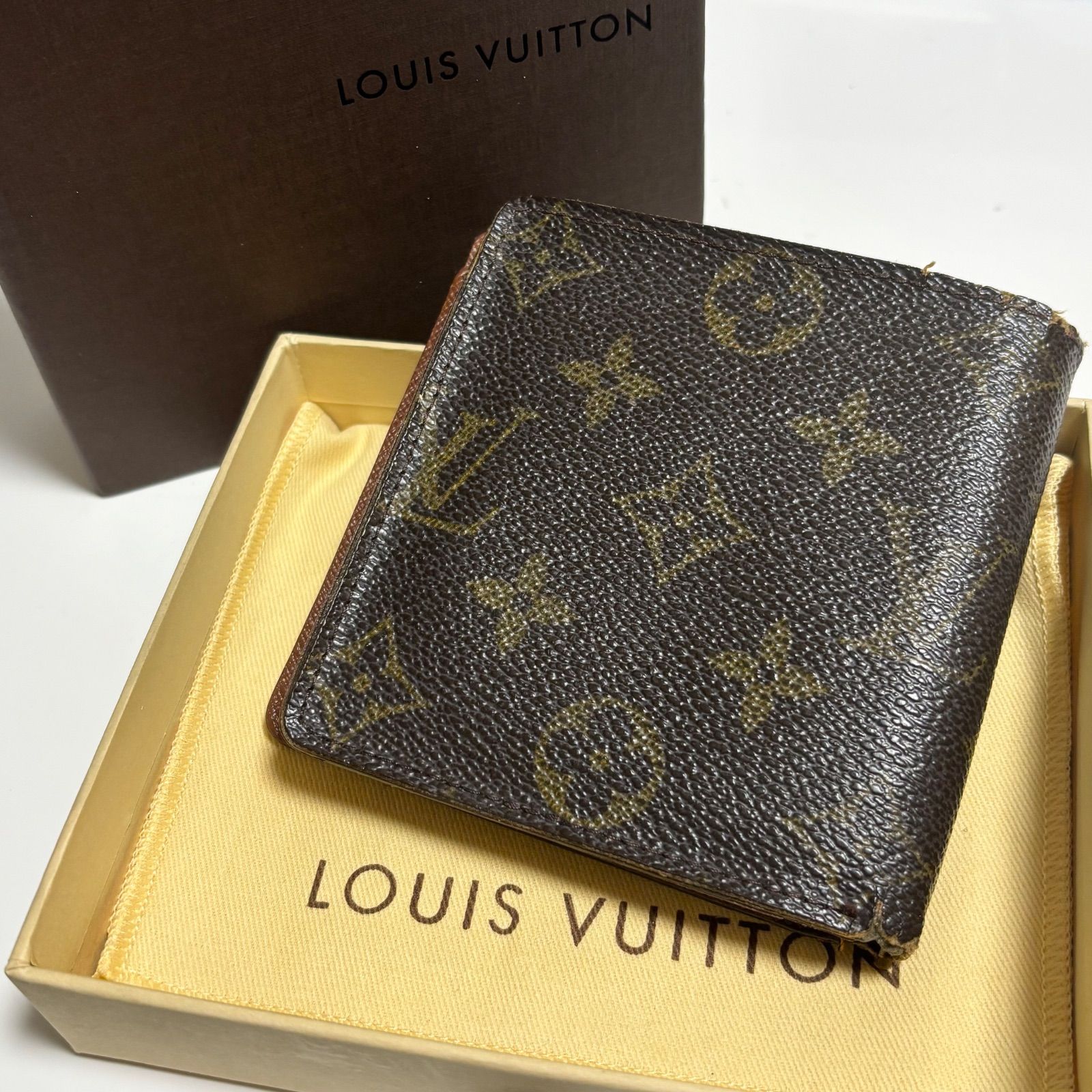 送料無料】Louis Vuitton/ルイヴィトン/二つ折り財布/ウォレット 