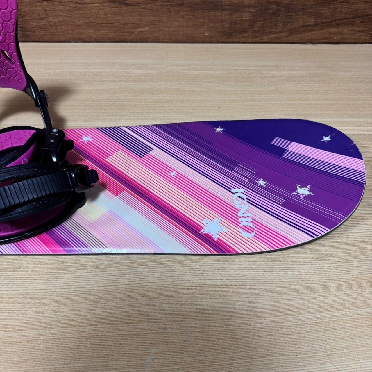 IGNIOイグニオ レディース スノーボード 2点セット 138cm