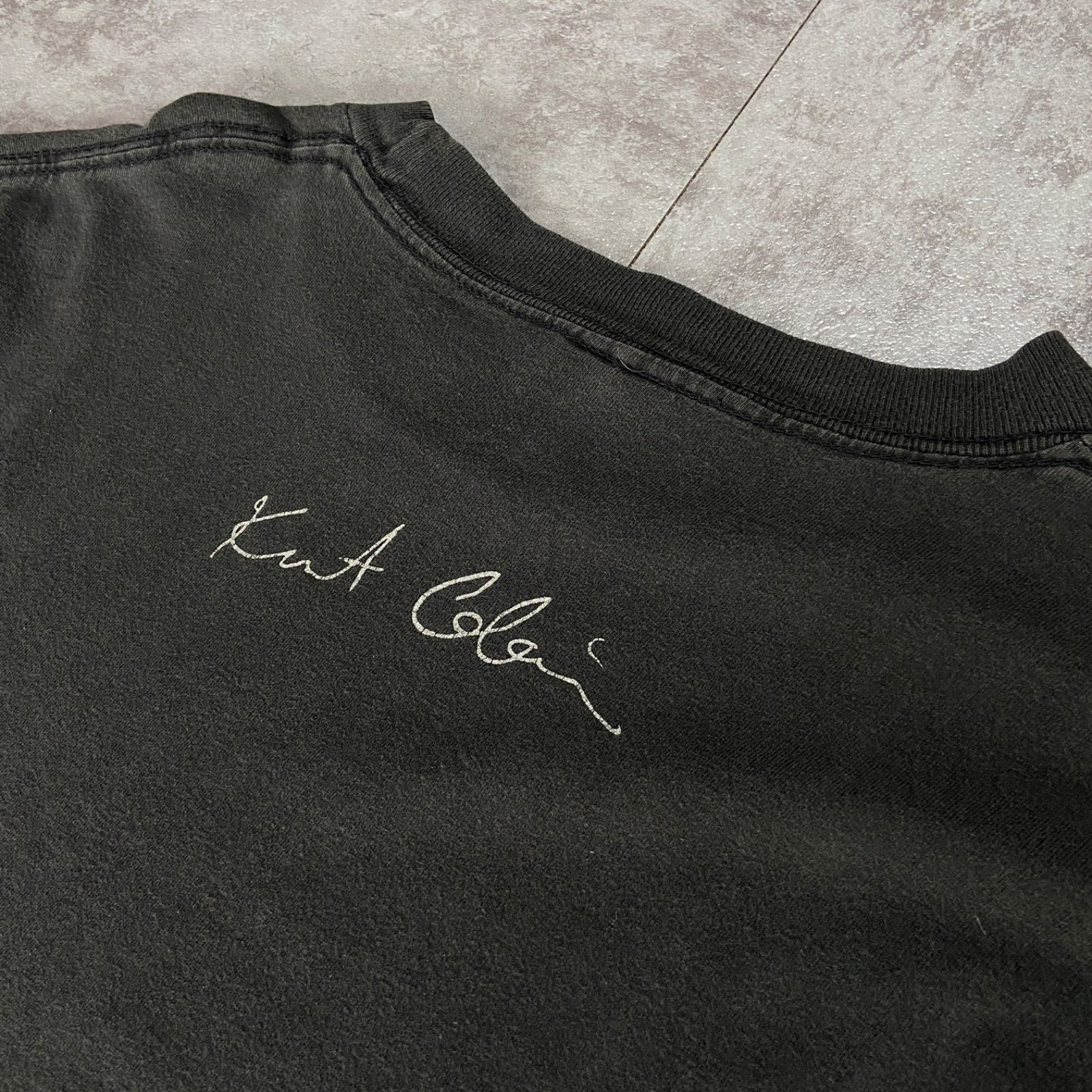 バンドT バンt 90s NIRVANA Kurt Cobain ニルヴァーナ カートコバーン 