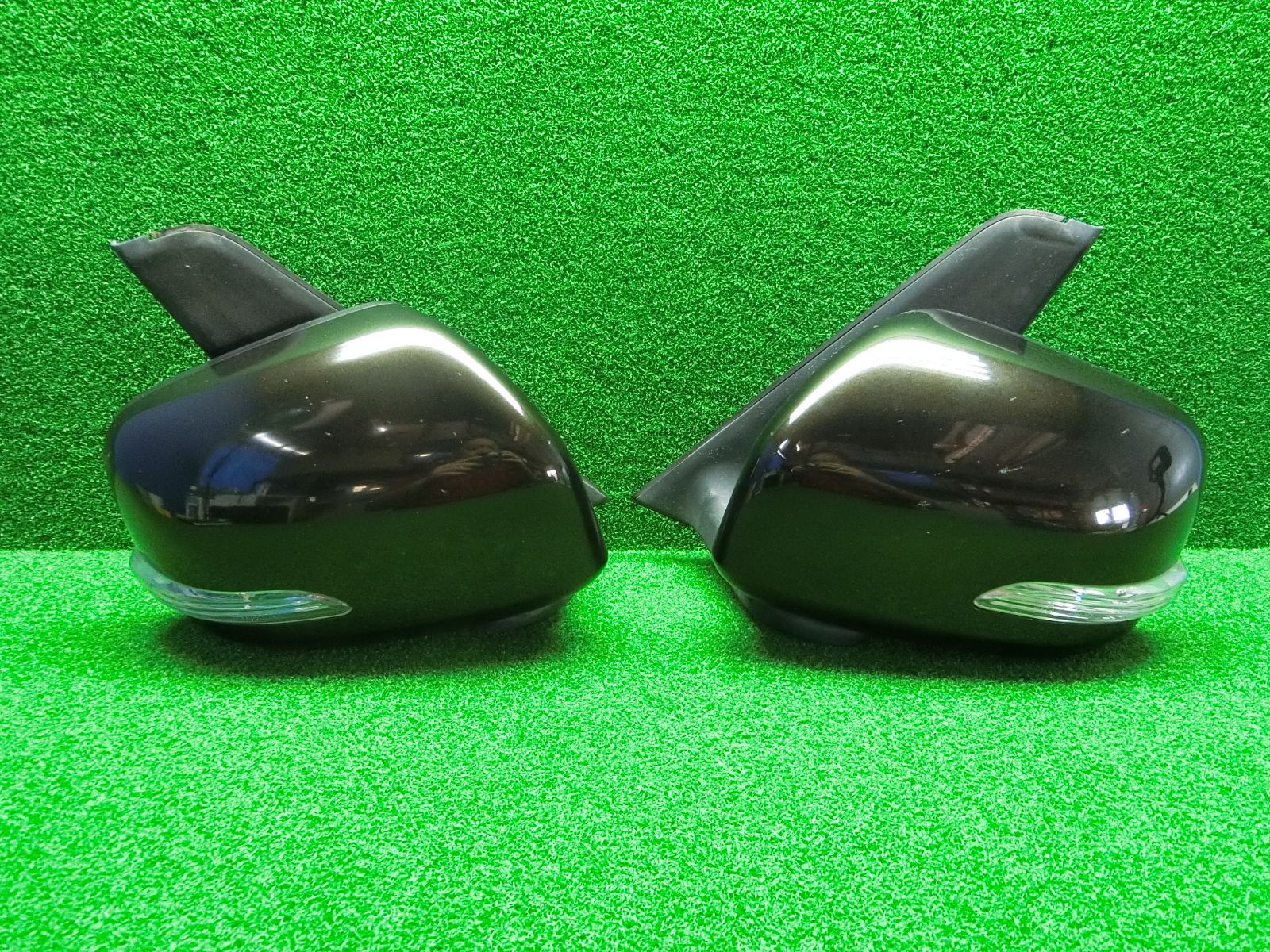 K9695] タント カスタム L375S ドアミラー サイドミラー 左右セット 7
