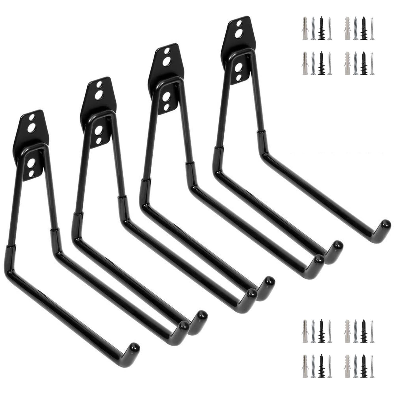 Size:L字型大 Namioka 壁掛けフック ガレージフック l型 フック 物置 工具 壁掛け フック 壁 収納 倉庫 ツール フック スノーボード 自転車 ガレージ 収納 レンチラック ホース収納フック コンク