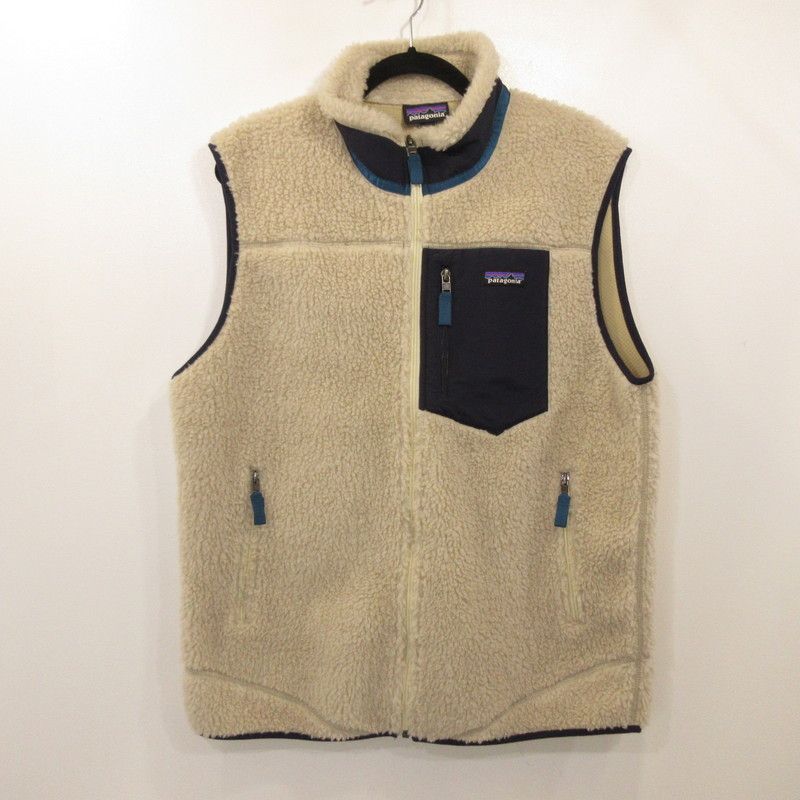 姫路東店 patagonia | パタゴニア ベスト メンズ クラシック レトロX ベスト 23048 アイボリー サイズ L 92