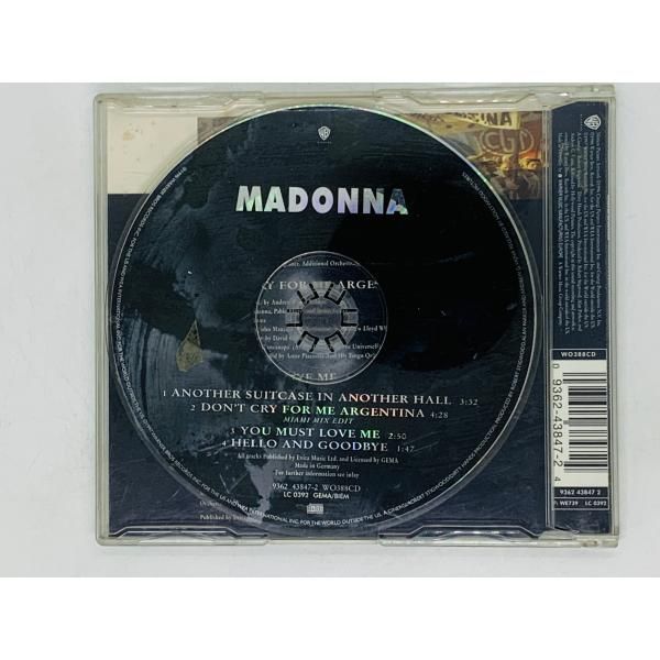 CD 独盤 MADONNA Another Suitcase / マドンナ アナザー・スーツケース
