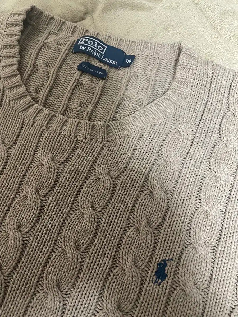 【雷市場（ポンジャン）商品韓国直送】 POLO RALPH LAUREN(ポロラルフローレン) ケーブル編みニット 105