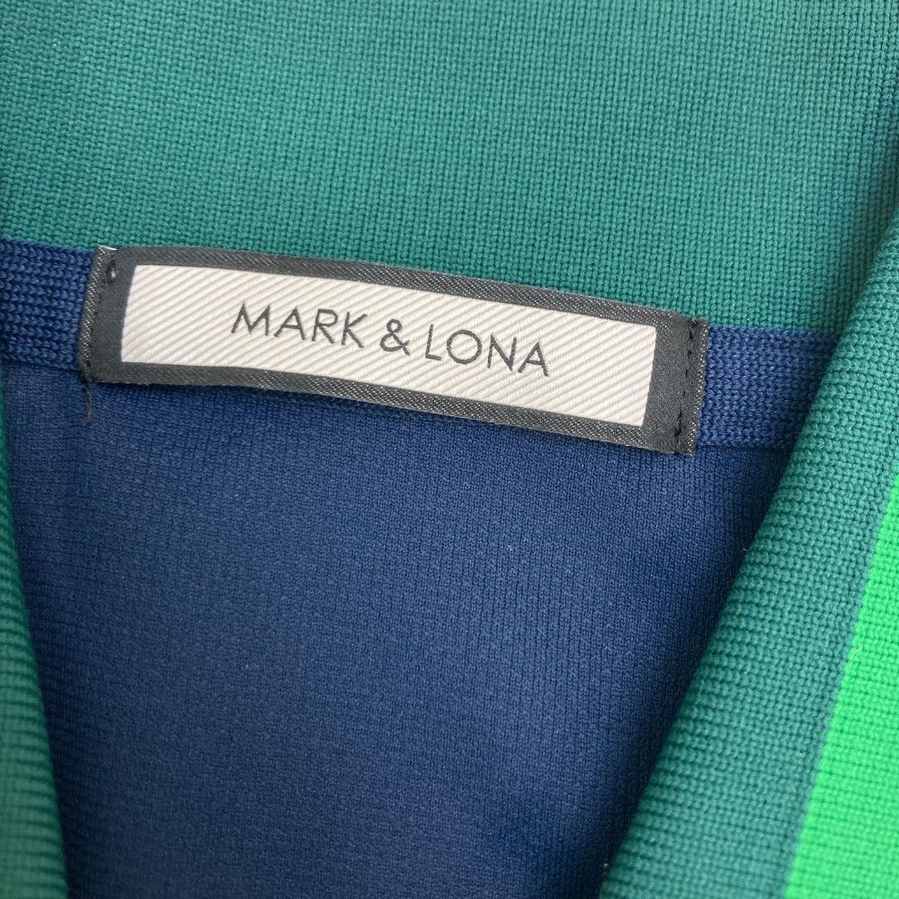 マークアンドロナ　ノースリーブワンピ　36サイズ MARK&LONA マークアンドロナ ノースリーブ ワンピース ネイビー