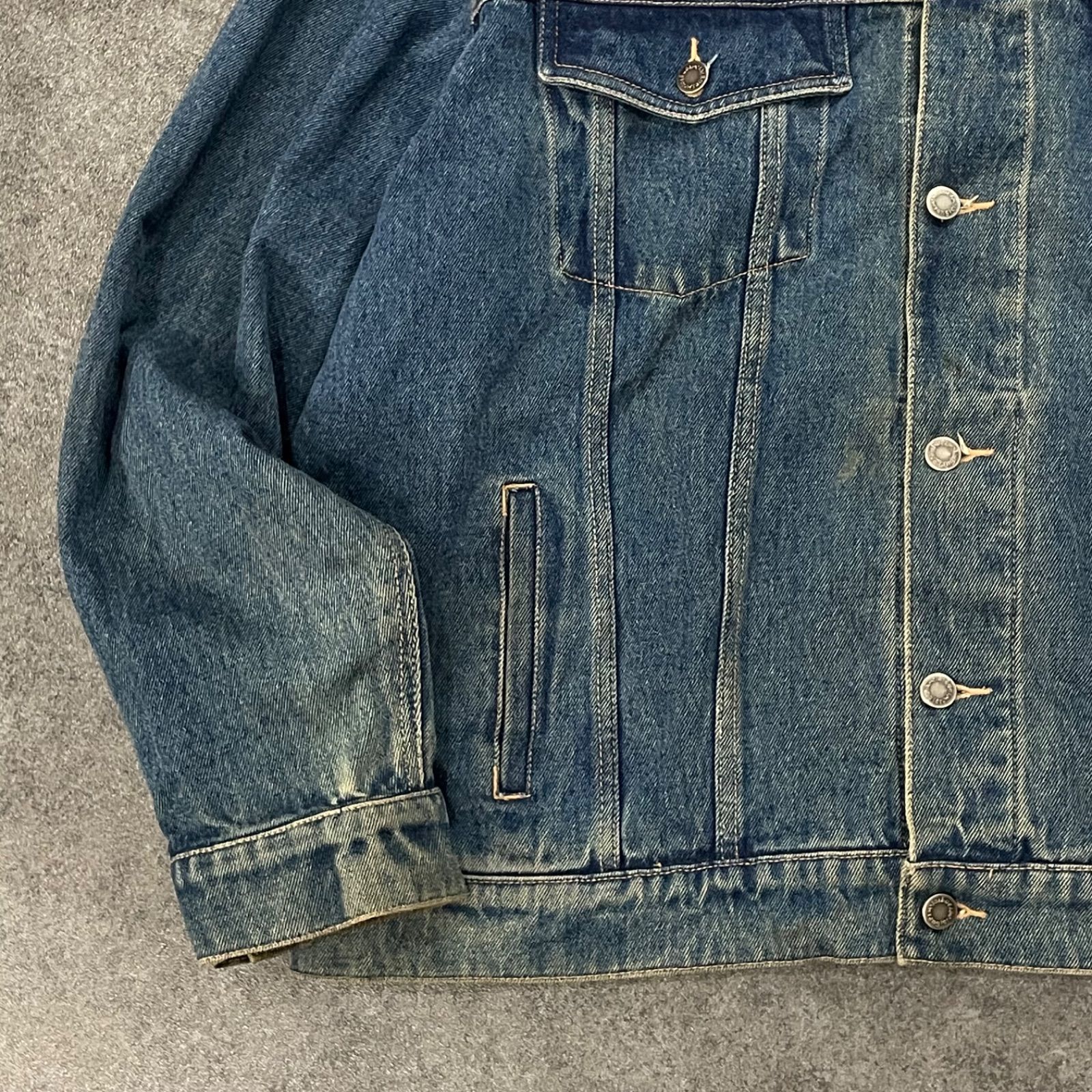 Wrangler HERO Denim Tracker Jacket 3rd Used Blouson ラングラー 