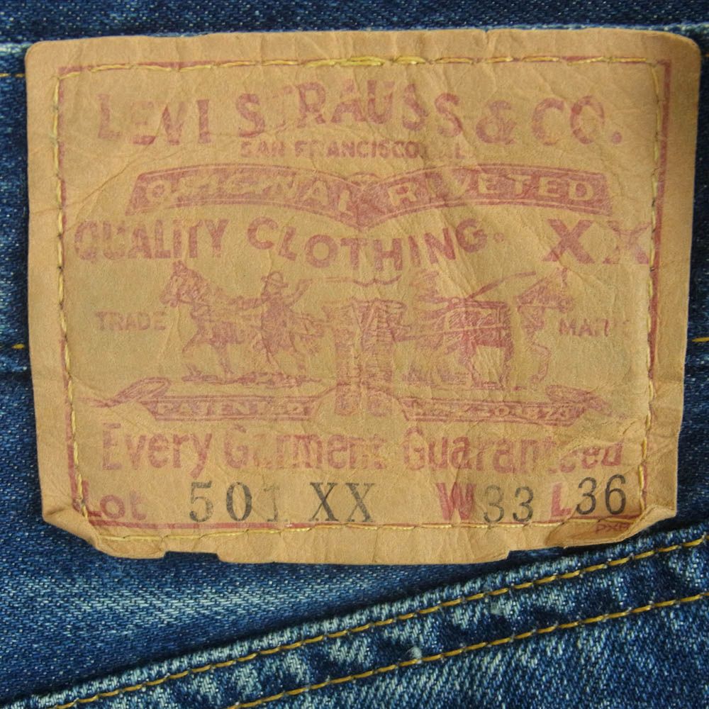Levi's リーバイス 97年製 555刻印 バレンシア工場 501 XX 紙パッチ