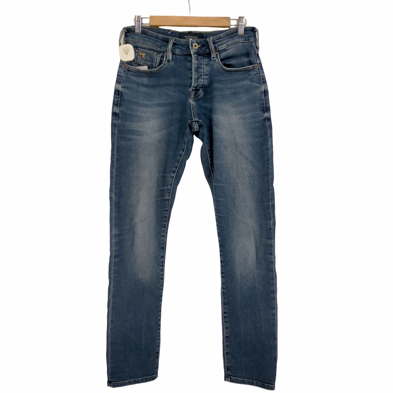 スコッチアンドソーダ SCOTCH&SODA ボタンフライ テーパードデニム 
