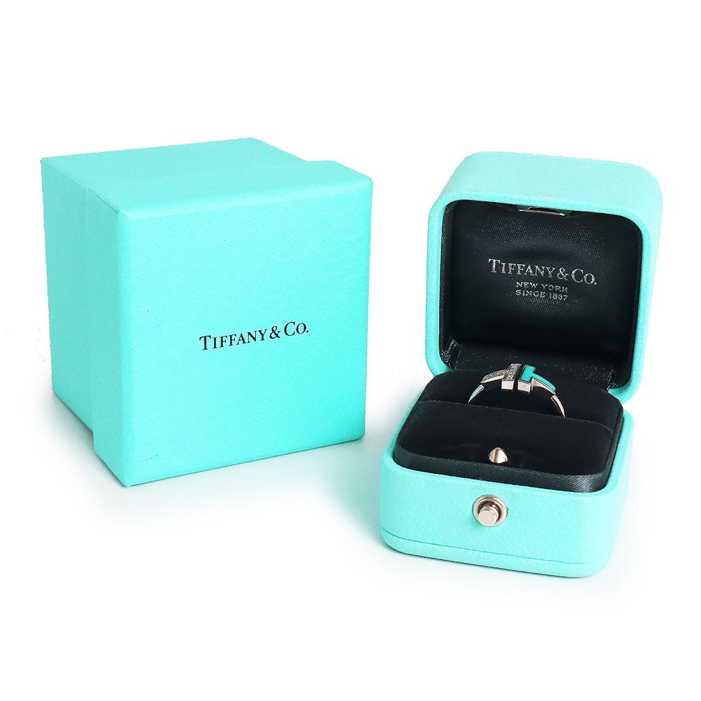 ティファニー Tiffany & Co リング Tワイヤー K18YG 14号 TIFFANY＆CO ティファニー 貴金属・宝石 Tワイヤーリング 指輪