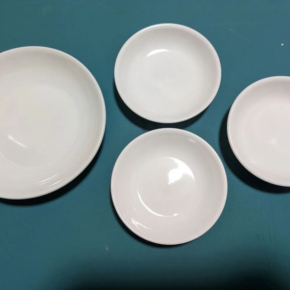 溶き皿 セット売り 絵皿 まとめ売り 絵の具 皿 パレット 陶磁器 顔料