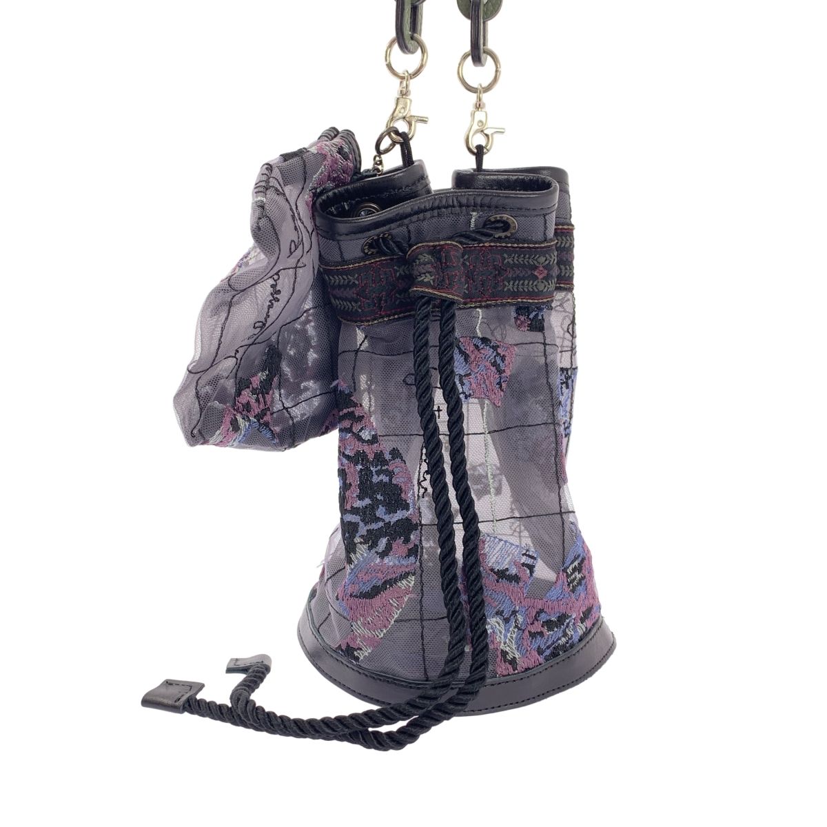 ポーチ付き エンブロイダリー