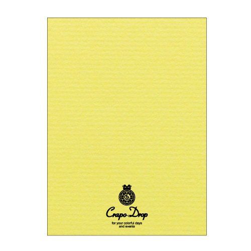 まとめ買い ヒサゴ 名刺用紙 クラッポドロップ 名刺 カード A4 10面 レモン 10シート入 QP003S ×5セット