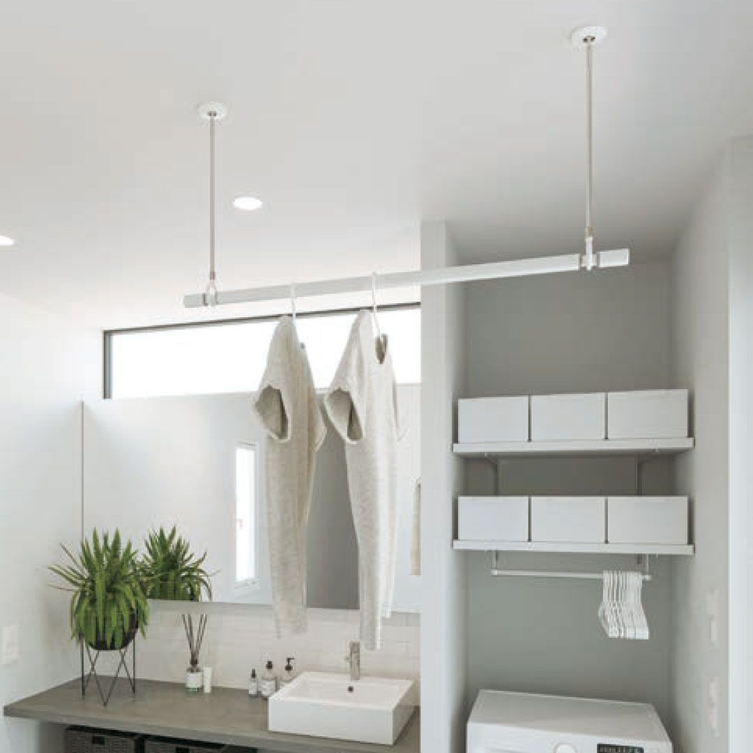 物干し竿 室内干し